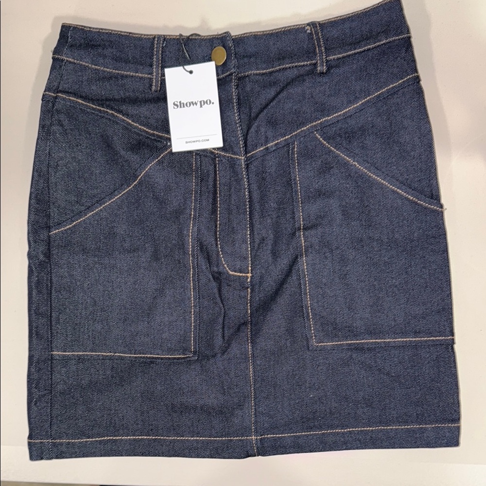 Showpo Denim Skirt